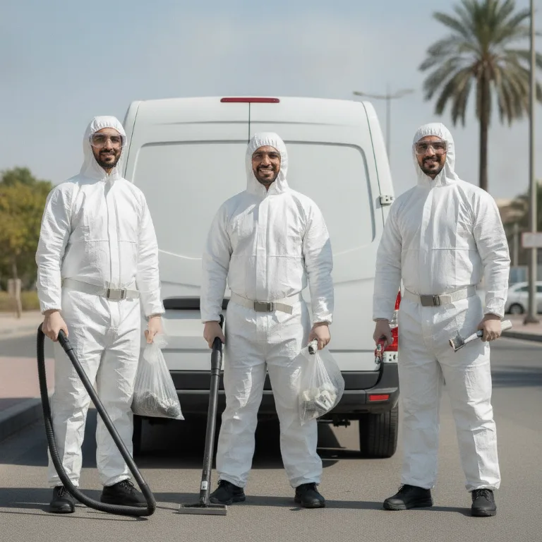 Asbestos Removal team in Mirdif